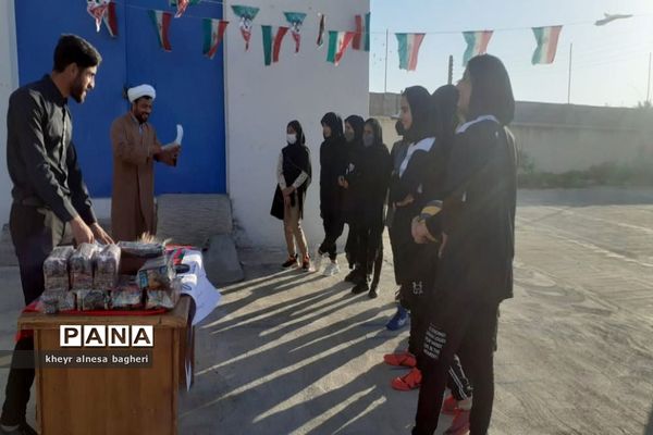 مسابقات  خانه ورزش روستایی  دهقاید و روستای راهدار دشتستان