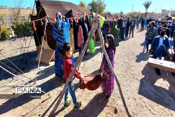 افتتاح جشنواره روستایی و عشایری شهرستان نی‌ریز