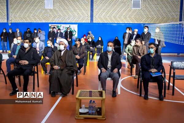 افتتاح سالن ورزشی خیرساز حاج محمد قاسمی فر در شهر نیم‌ور