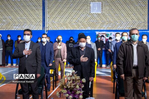 افتتاح سالن ورزشی خیرساز حاج محمد قاسمی فر در شهر نیم‌ور