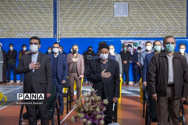 افتتاح سالن ورزشی خیرساز حاج محمد قاسمی فر در شهر نیم‌ور