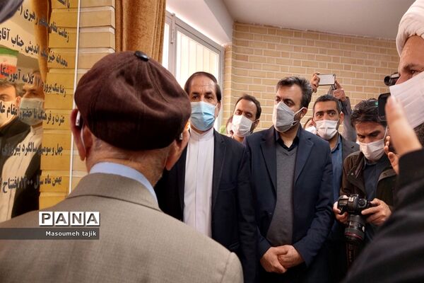 افتتاح آموزشگاه خیرساز با حضور وزیر آموزش و پرورش یوسف نوری در شهرستان قرچک