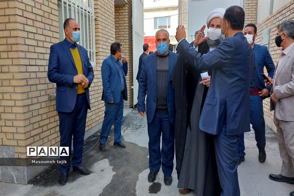 افتتاح آموزشگاه خیرساز با حضور وزیر آموزش و پرورش یوسف نوری در شهرستان قرچک
