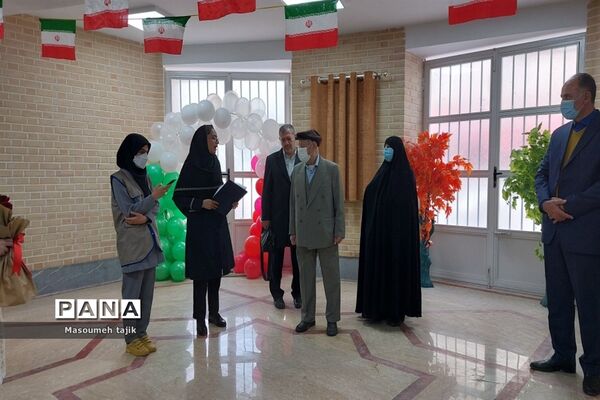 افتتاح آموزشگاه خیرساز با حضور وزیر آموزش و پرورش یوسف نوری در شهرستان قرچک