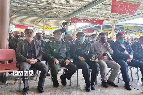 مراسم گرامیداشت اولین سالگرد عروج سردار خسرو کاووسی در امیدیه
