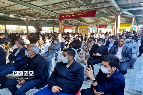 مراسم گرامیداشت اولین سالگرد عروج سردار خسرو کاووسی در امیدیه