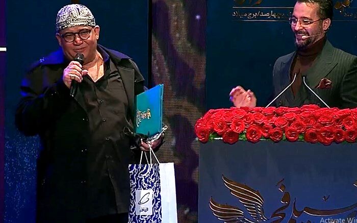 نادر سلیمانی سیمرغ بازیگر نقش مکمل مرد گرفت