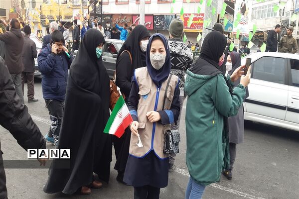 تجمع انقلابی راهپیمایی ۲۲ بهمن در قرچک