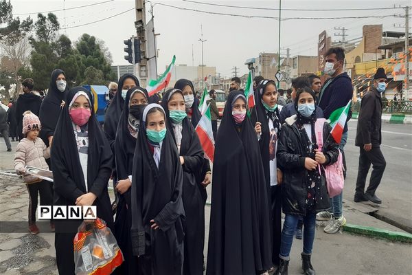 تجمع انقلابی راهپیمایی ۲۲ بهمن در قرچک