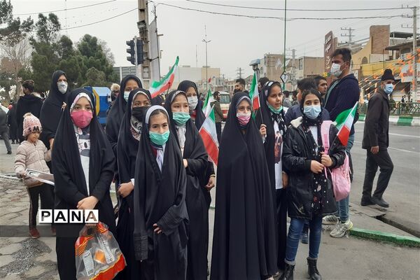 تجمع انقلابی راهپیمایی ۲۲ بهمن در قرچک