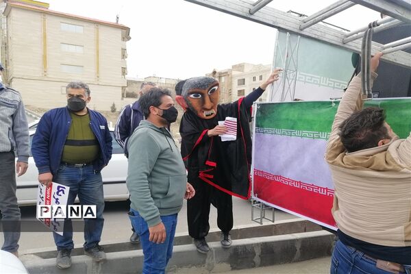 راهپیمایی باشکوه  22 بهمن در شهرستان دماوند