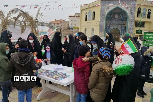 راهپیمایی باشکوه  22 بهمن در شهرستان دماوند