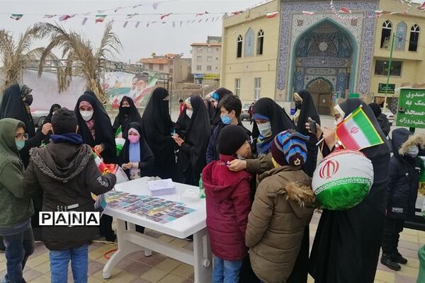 راهپیمایی باشکوه  22 بهمن در شهرستان دماوند