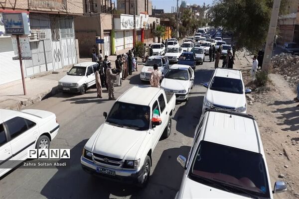 جشن سالگرد پیروزی انقلاب اسلامی در ایرانشهر