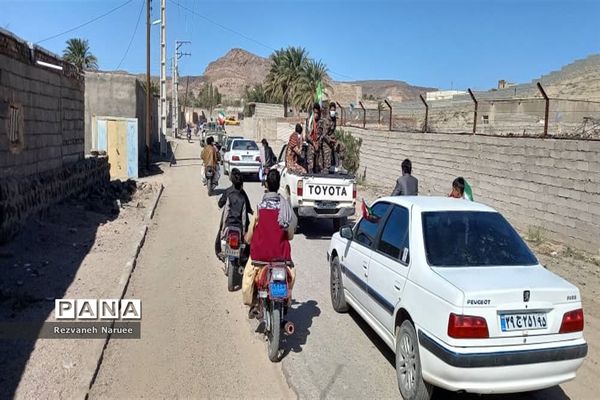 شور و شوق مردم بزمان در چهل و سومین جشن پیروزی انقلاب اسلامی