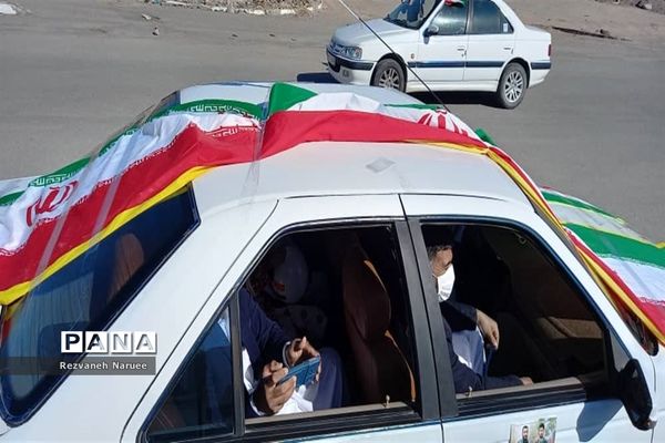 شور و شوق مردم بزمان در چهل و سومین جشن پیروزی انقلاب اسلامی