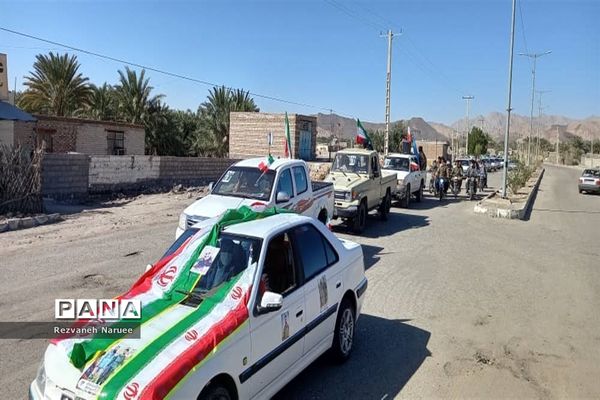 شور و شوق مردم بزمان در چهل و سومین جشن پیروزی انقلاب اسلامی