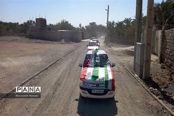 شور و شوق مردم بزمان در چهل و سومین جشن پیروزی انقلاب اسلامی