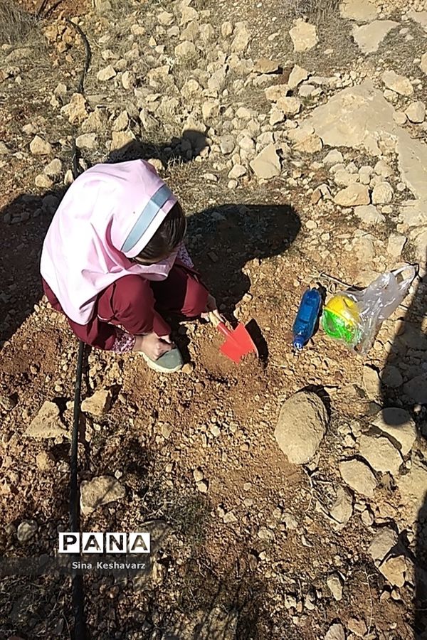 اجرای طرح مشارکتی زاگرس سبز با حضور مربیان و دانش‌آموزان پیشتاز سازمان دانش‌آموزی فارس