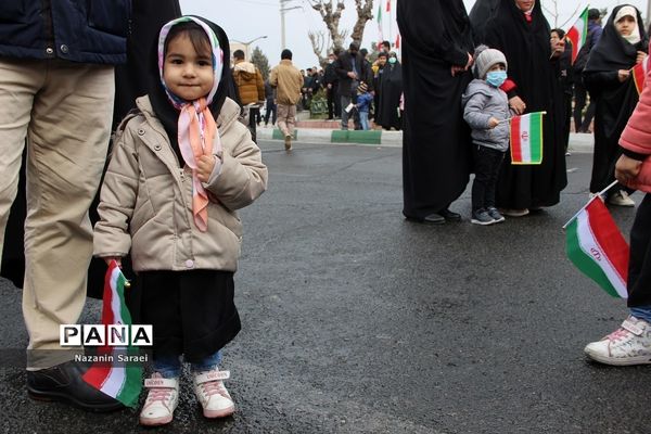 حضور باشکوه مردم شهرستان اسلامشهر در راهپیمایی یوم الله 22 بهمن