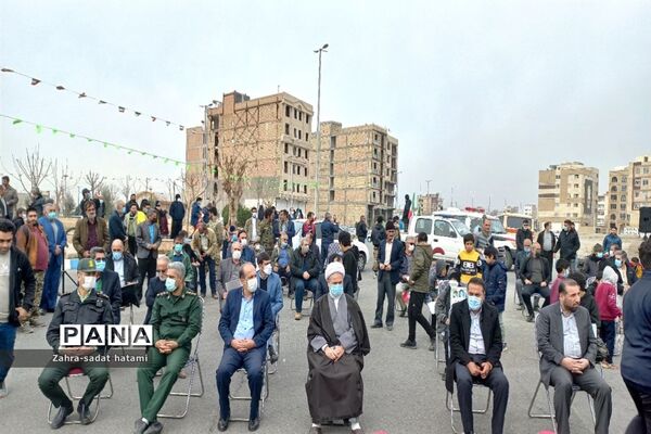 راهپیمایی خودرویی ۲۲ بهمن در پاکدشت