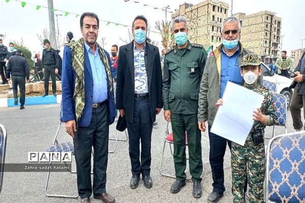 راهپیمایی خودرویی ۲۲ بهمن در پاکدشت