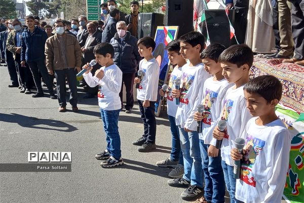 راهپیمایی خودرویی و موتوری جشن پیروزی انقلاب در کاشمر