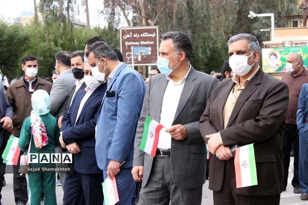 راهپیمایی 22 بهمن در اهواز