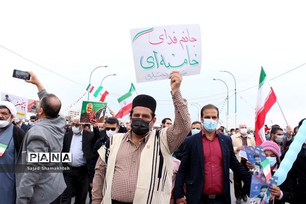 راهپیمایی 22 بهمن در اهواز