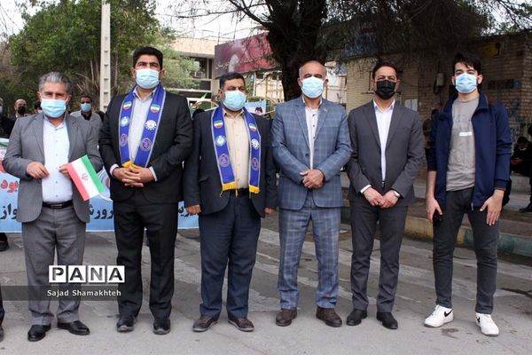 راهپیمایی 22 بهمن در اهواز