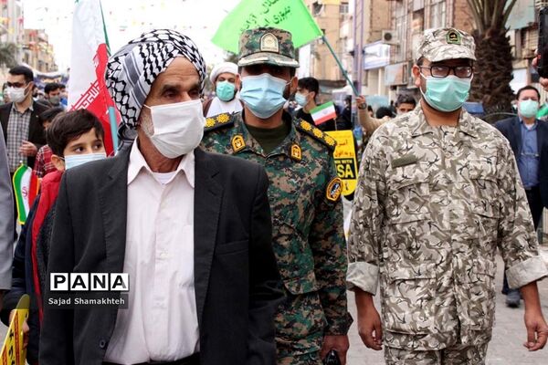 راهپیمایی 22 بهمن در اهواز