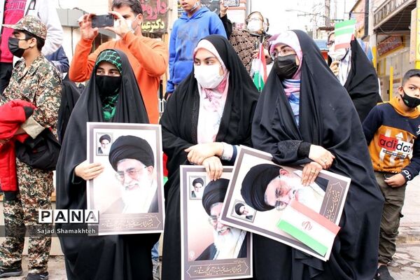 راهپیمایی 22 بهمن در اهواز