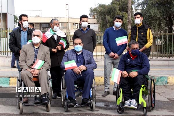 راهپیمایی 22 بهمن در اهواز