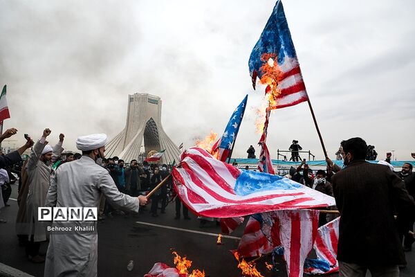 راهپیمایی یوم الله ۲۲ بهمن در تهران