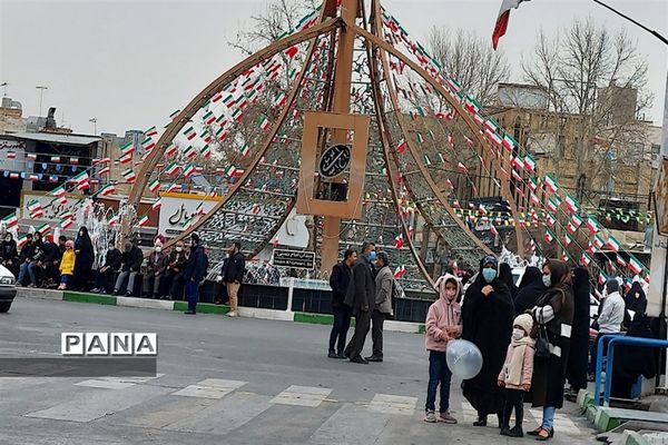 راهپیمایی ۲۲بهمن در ورامین