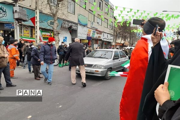 شکوه راهپیمایی ۲۲ بهمن در استان البرز