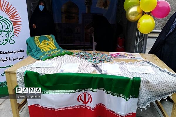برپایی غرفه کودک و  واکسیناسیون درمسجد جامع دماوند