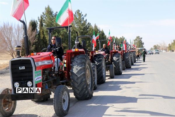 راهپیمایی 22 بهمن  در ابرکوه