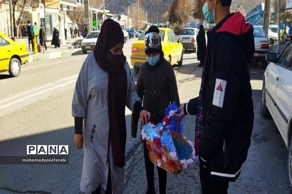برپایی موکب فجر انقلاب در فیروزکوه