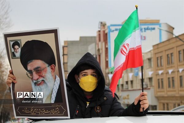 راهپیمایی 22 بهمن1400 استان کرمانشاه