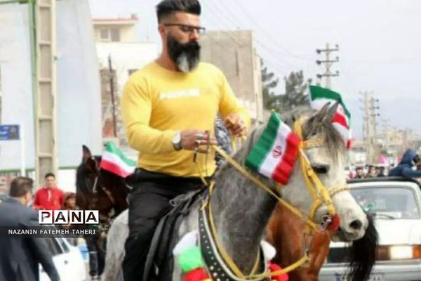 حضور مردم انقلابی فشافویه در جشن 43 سالگی انقلاب