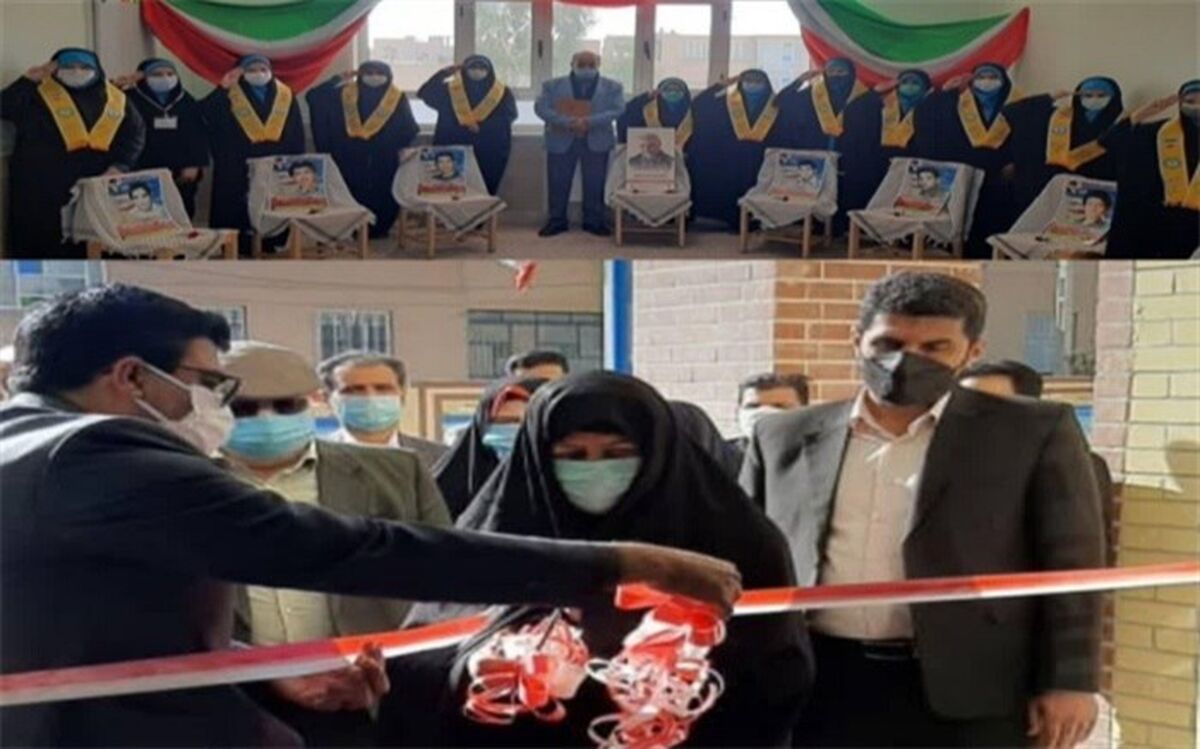 یک باب مدرسه خیری با حضور معاون اول رئیس‌جمهوری در یزد به بهره‌برداری رسید