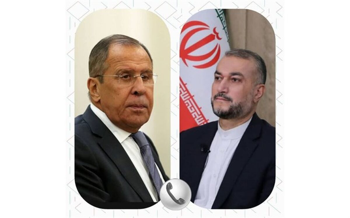 قدردانی لاوروف از ابتکارات ایران در تماس تلفنی با امیرعبداللهیان