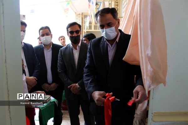 آیین افتتاح مدرسه سه کلاسه روستای رحمت آباد حمیدیه