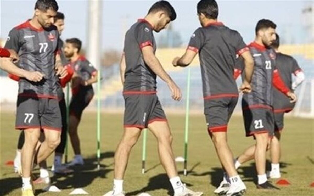 حضور آقای گل در تمرین‌های پرسپولیس