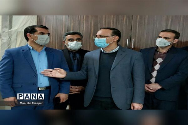 بازدید نماینده مجلس شورای اسلامی از دوایر آموزش و پرورش بجنورد