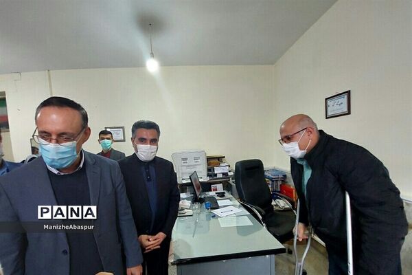 بازدید نماینده مجلس شورای اسلامی از دوایر آموزش و پرورش بجنورد