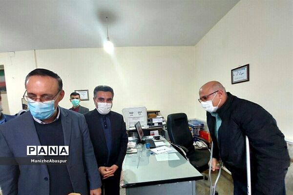 بازدید نماینده مجلس شورای اسلامی از دوایر آموزش و پرورش بجنورد