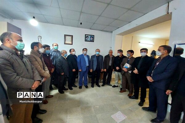 بازدید نماینده مجلس شورای اسلامی از دوایر آموزش و پرورش بجنورد