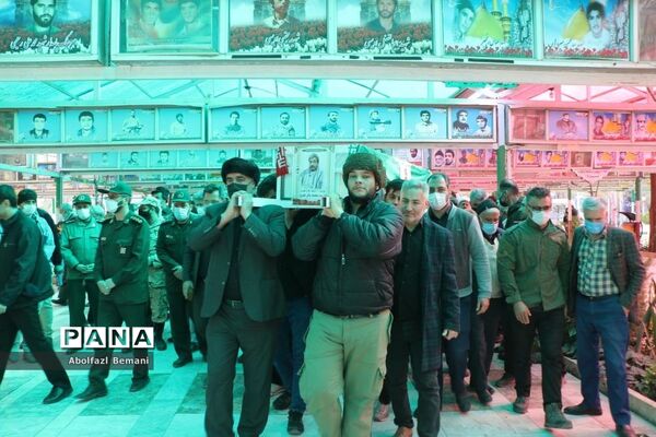 تشییع جانباز شهید «محمدباقر هنرور» در قم